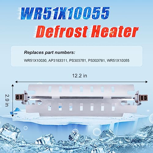 WR51X10055 Refrigerator Defrost Heater Kit,WR55X10025 Temperature - Image 3