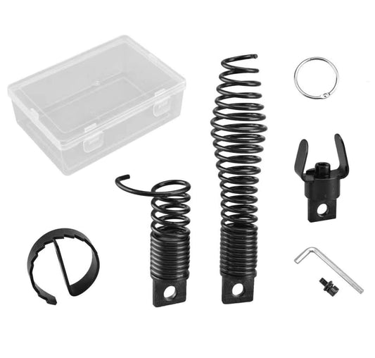 4-Piece Drain Snake Attachment for 5/16" to 3/4" Cables - Image 1