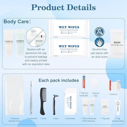 Hygiene Kit, Convenience Kits in Bulk (50-PACK) - Image 6