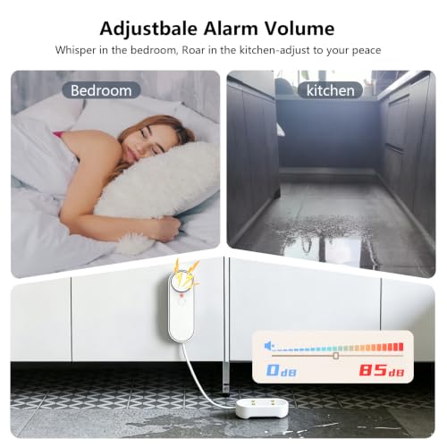 WiFi Water Leak Detector, 2-in-1 Water Leak & Water Level - Image 7