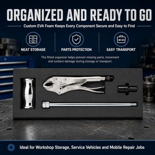 Locking Pliers Slide Hammer Puller, Heavy Duty Stud Extractor - Image 8