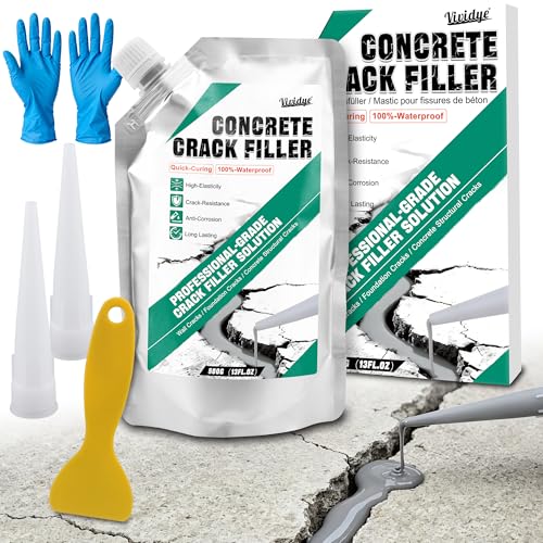 Concrete Crack Filler, 1.1LB Self Leveling Cement Crack | Home Repair - Image 2