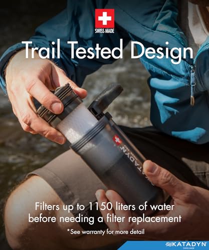 Katadyn Hiker Pro Transparent Hand Pump Water Filter - Image 7