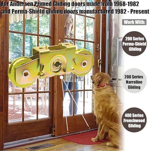 Andersen Patio Sliding Door Tandem Roller Assembly - Image 8