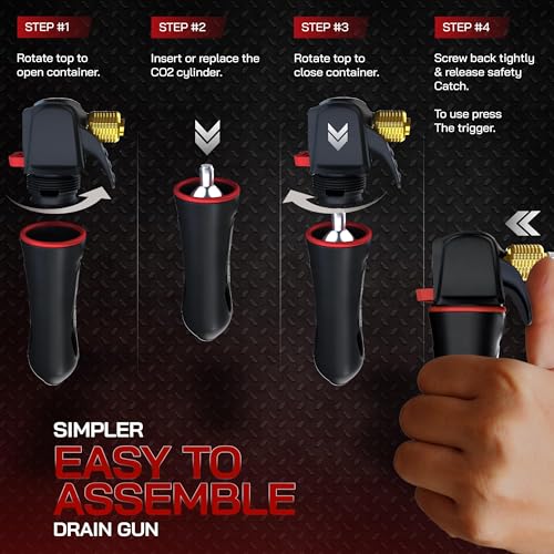Gallo Drain Gun – AC Drain Line Cleaner Tool With Flexible - Image 5
