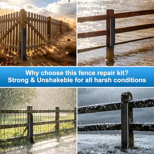 Fence Post Repair Kit, Heavy Duty Post Anchor Ground | Home Repair - Image 6