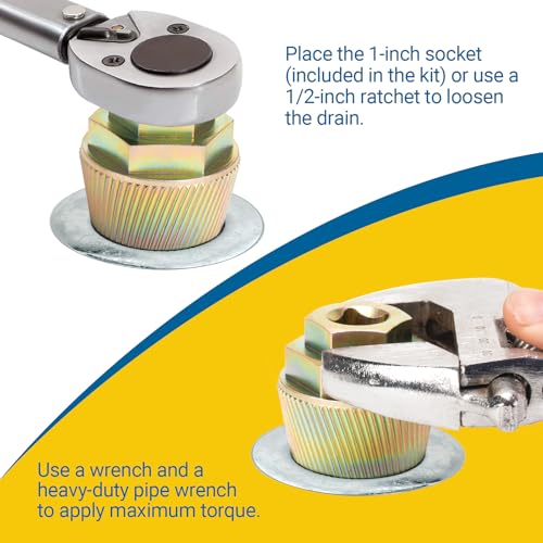 1.5" Tub Drain Extractor with 1inch Socket - Image 4