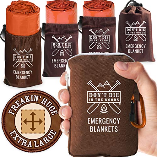 Don’t Die in The Woods – Freakin’ Huge Emergency Blankets - Image 2