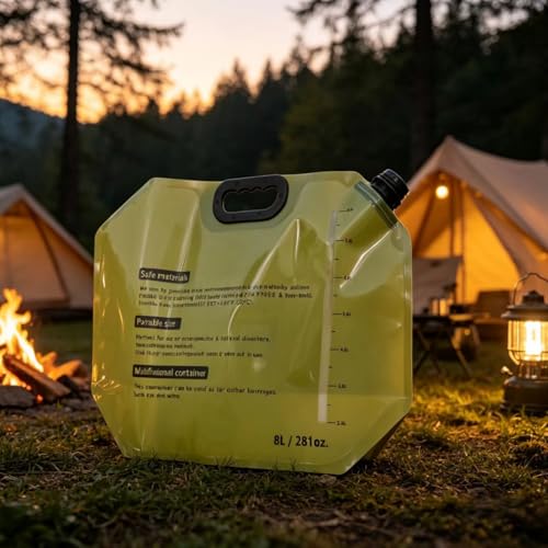 2-Gallon Collapsible Camping Water Container – Reusable - Image 5