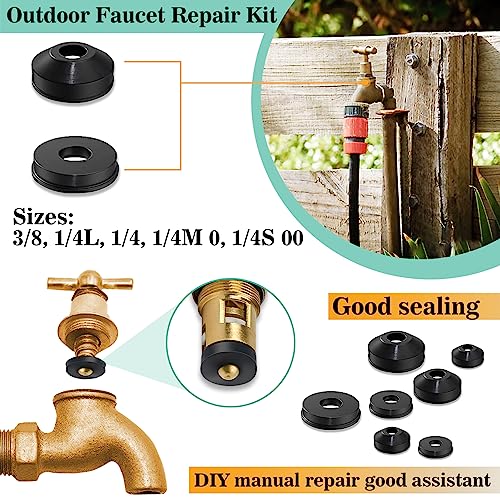 XBVV 37 Size 1075 Pcs Faucet Washers & O-Rings Kit & | Plumbing Fix - Image 4