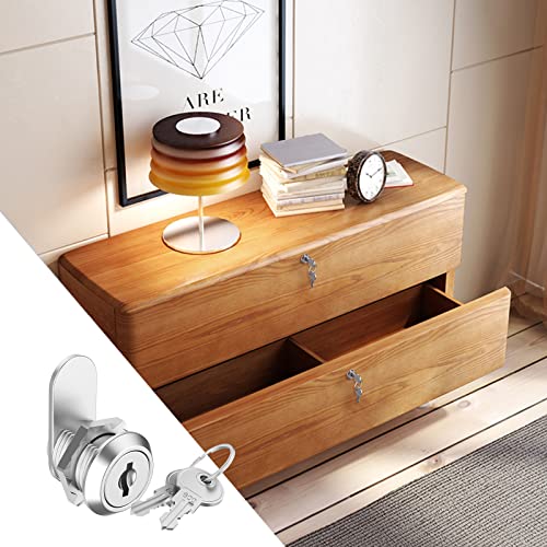 3 Pack Cabinet Locks with Keys, 5/8" Cam Lock keyed Alike - Image 5