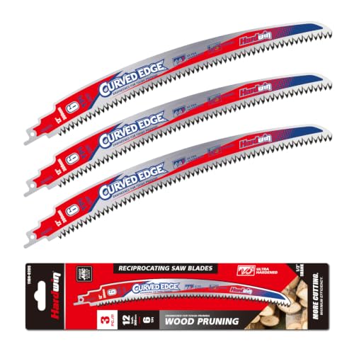 12-Inch Pruning Reciprocating Saw Blades, 6 TPI for Wood & - Image 2