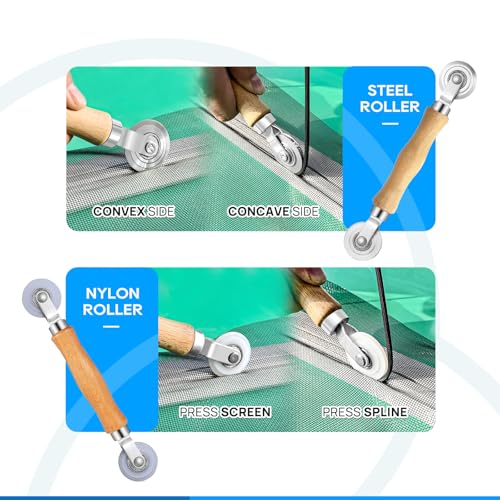 King&Charles Window Screen Replacement, 6in1 Window Screen - Image 5