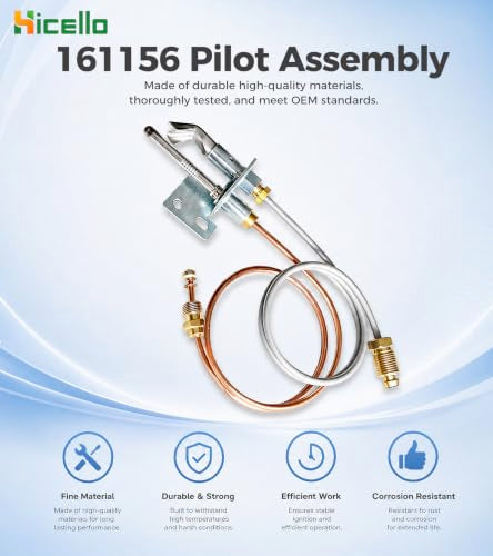 161156 Pilot Burner Assembly Compatible with Suburban SW6P SW10P - Image 8