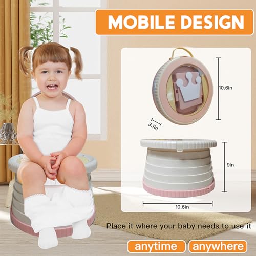 Portable, Foldable Potty seat for Toddler - Image 4