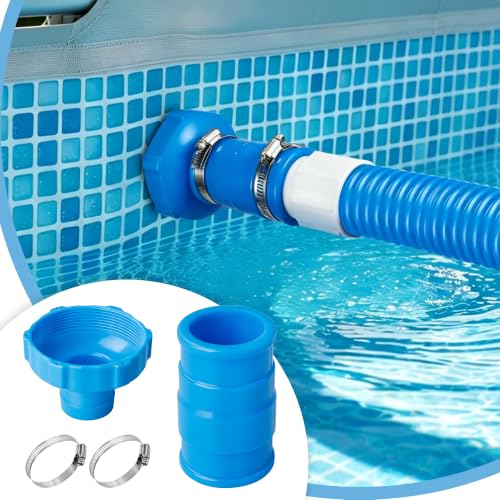 2 Set Pool Vacuum Hose Adapter Kit Compatible with Intex Adapter - Image 4