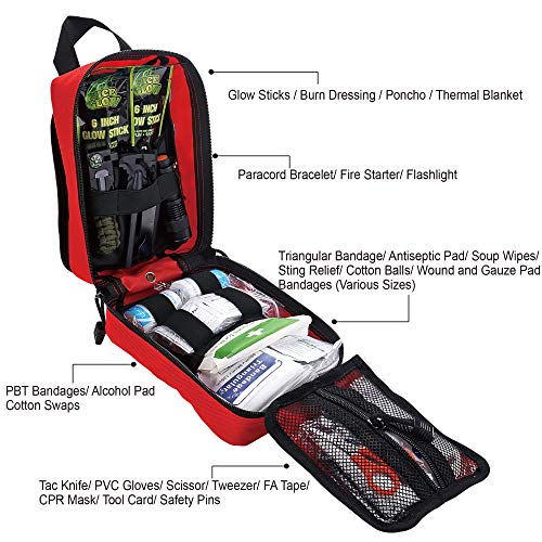 EVERLIT 250 Pcs Survival First Aid Kit - Image 4