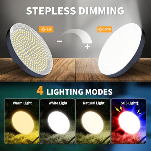 Portable Camping Lights Rechargeable,5000LM Led Tent Light - Image 4
