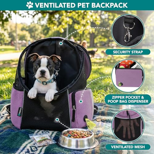 PetAmi Dog Carrier Backpack, Hands Free Front Pet Carrier - Image 5