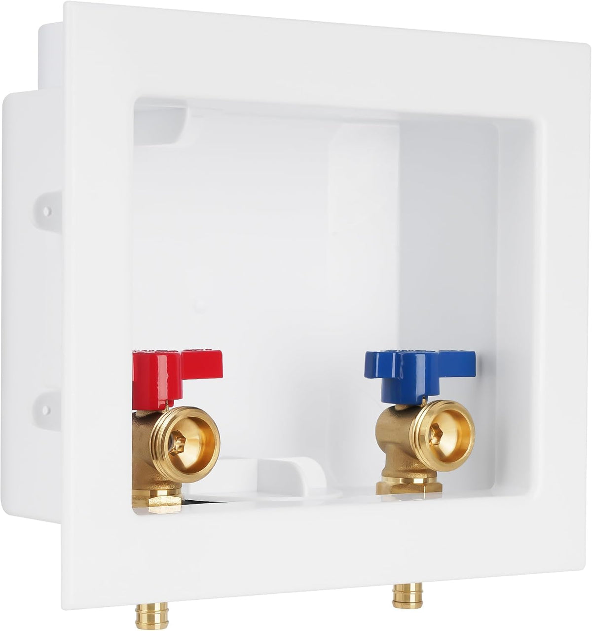 Universal Washing Machine Outlet Box, 1/2-Inch Pex Crimp x - Image 1