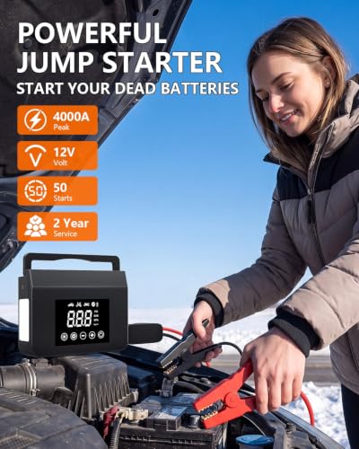 Tire Inflator Portable Air Compressor 150PSI Car Battery - Image 4