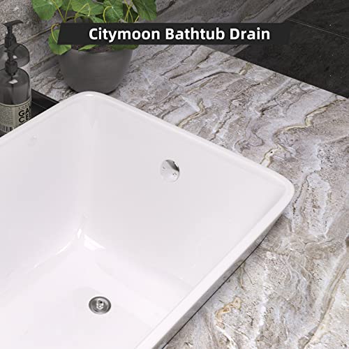 Citymoor Bathtub Drain Kit with Two-Hole Overflow | Beauty & Personal - Image 3