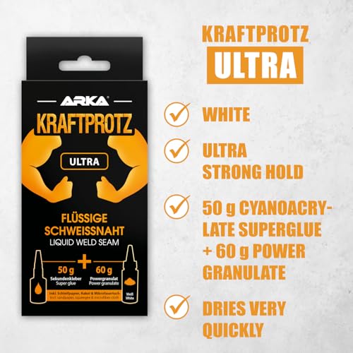 Plastic Repair Kit 3.9 oz - Super Glue with White Filler | Home Repair - Image 3