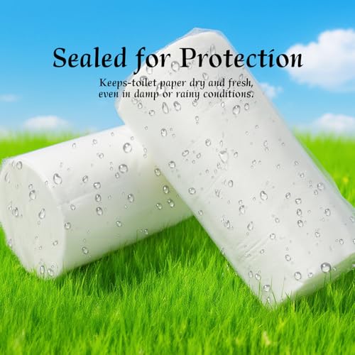 6 Rolls Travel Toilet Paper Individually Wrapped Portable Packs - Image 6