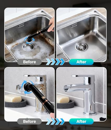 2026 Upgraded Cordless Electric Spin Scrubber, 360° High-Torque - Image 7