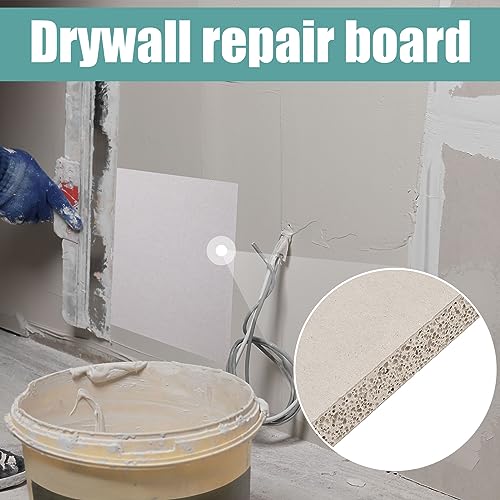 Drywall Repair Panel for Wall Repair, 4 Pieces, 6" x 6" x 1/2" - Image 4