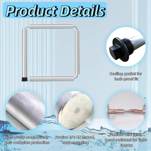 44 Inch Flexible Magnesium Water Heater Anode Rod Includes - Image 4