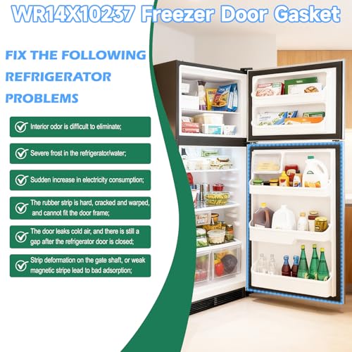 UPGRADED WR24X10186 Refrigerator Door Gasket Replacement | Home Repair - Image 7