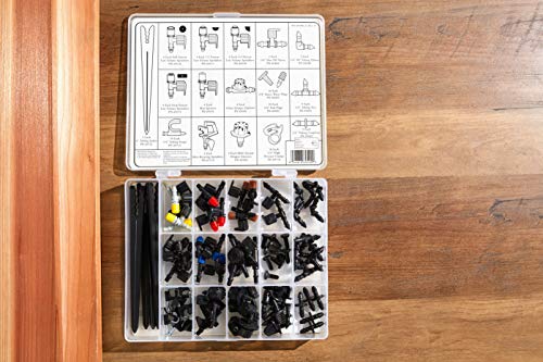 Orbit 69500 92-Piece Drip Irrigation Assortment Kit, Black - Image 4