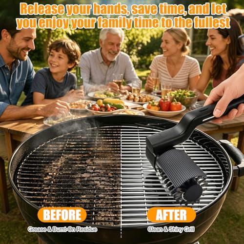 Electric Grill Brush, High Torque Rechargeable BBQ Grill Griddle - Image 6