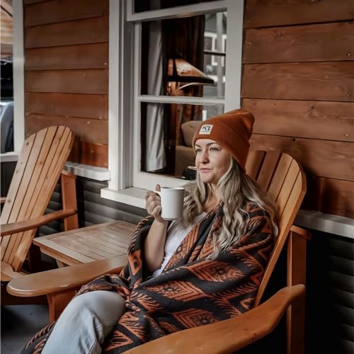 PuTian Merino Wool Blanket, Throw for Camping - Image 3
