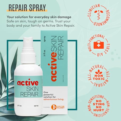Active Skin Repair First Aid Spray with Medical Grade | Home Repair - Image 3