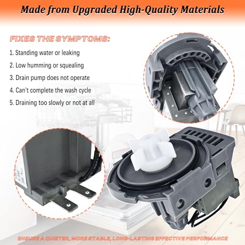 DD31-00005A Dishwasher Drain Pump - Dishwasher Pump Replacement - Image 7