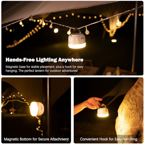 Yonktoo Rechargeable LED Camping Lantern 1000LM, 300H Runtime - Image 7