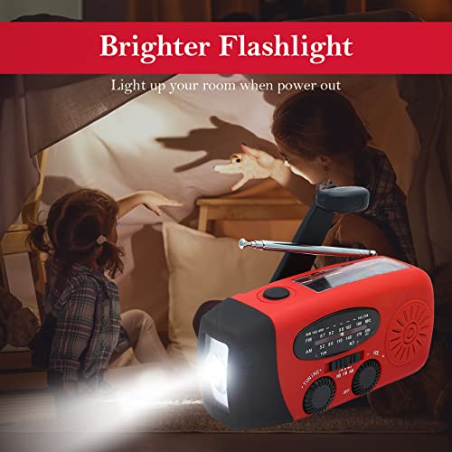 RunningSnail Hand Crank Radio with Flashlight, NOAA/AM/FM - Image 7