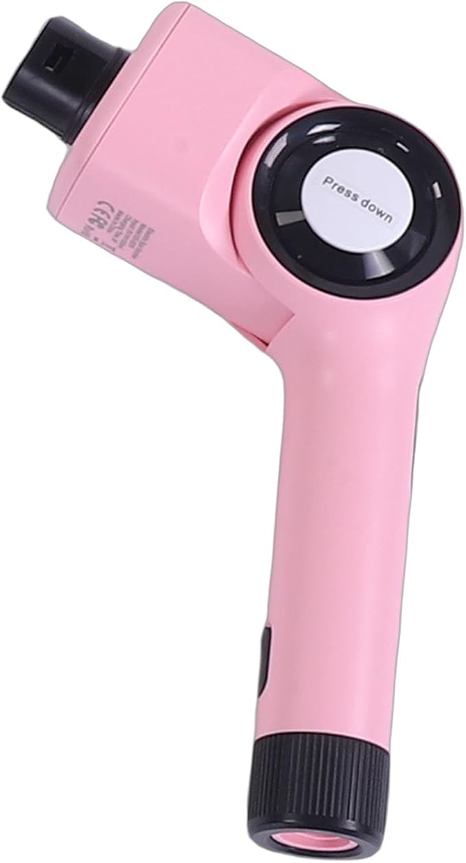 Electric Spin Scrubber, Cordless Power Scrubber Brush, Extendable Handle with 8 Brush Heads & 2 Speed IPX7, Ideal for Shower, Bathtub, Tile & Kitchen, Pink