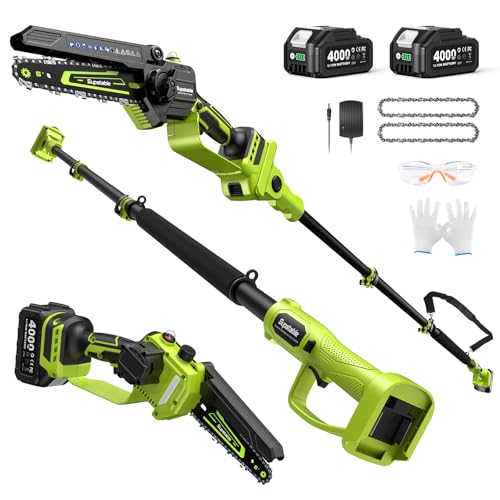 Electric Pole Saw, 6-Inch Cordless Mini Chainsaw - Image 2