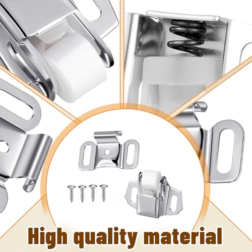 1 Set Mailbox Replacement Roller Catch Latch with Screws - Image 7