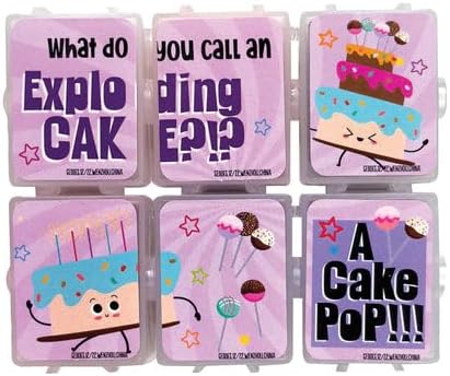Raymond Geddes Link Up Scented Kneaded Erasers (Series One - 36 Pieces) - 6 Moldable Eraser Designs with Snap Case - Fun Puzzle Kids Erasers
