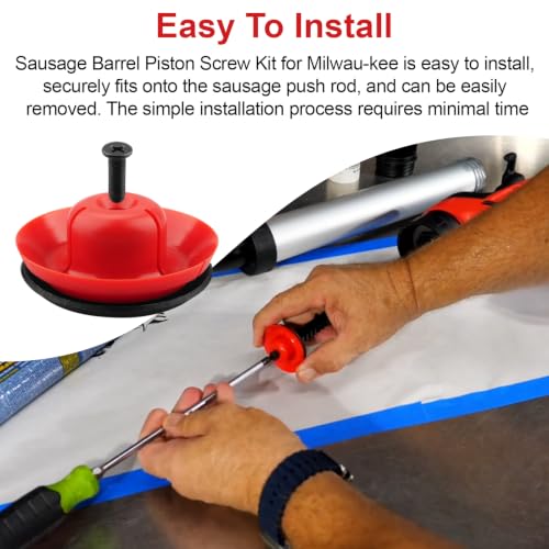 2Set 44-70-0375 20oz Sausage Barrel Plunger Screw Kit | Home Repair - Image 7