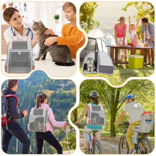 Cat Backpack Carrier Large Pet Backpack for Small Dog | Pet Essentials - Image 8