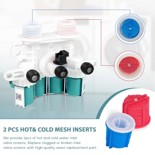 W11165546 W11096267 Washer Water Inlet Valve for Maytag Whirlpool - Image 4