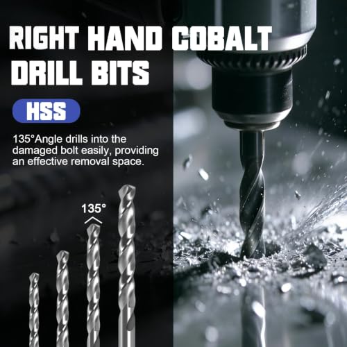 26 Pcs Damaged Screw & Bolt Extractor Set, Stripped Bolt - Image 5