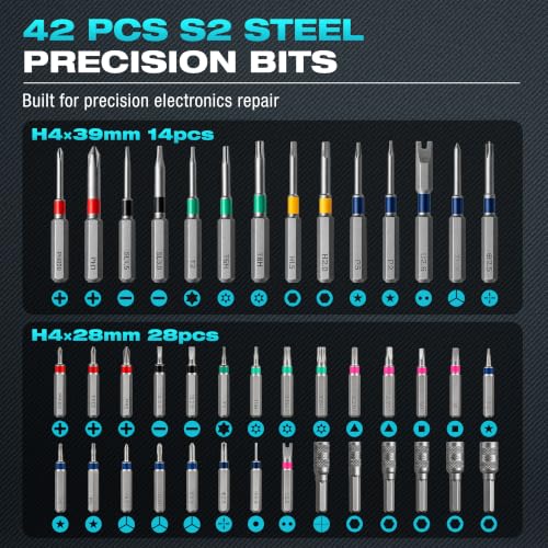 DURATECH 71-In-1 Mini Electric Screwdriver Set | Home Repair - Image 6