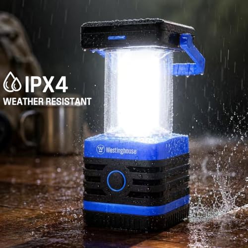 Solar Rechargeable Camping Lantern, 1000 Lumen LED Lantern - Image 5