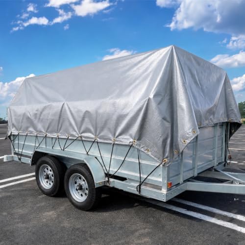 Heavy Duty Waterproof Tarp, 10 x 20 FT - Image 3